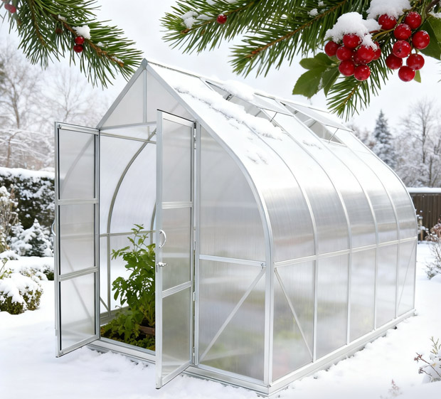 カスタマイズされたアルミ製趣味用ウォークイン温室キットメーカー-Growell