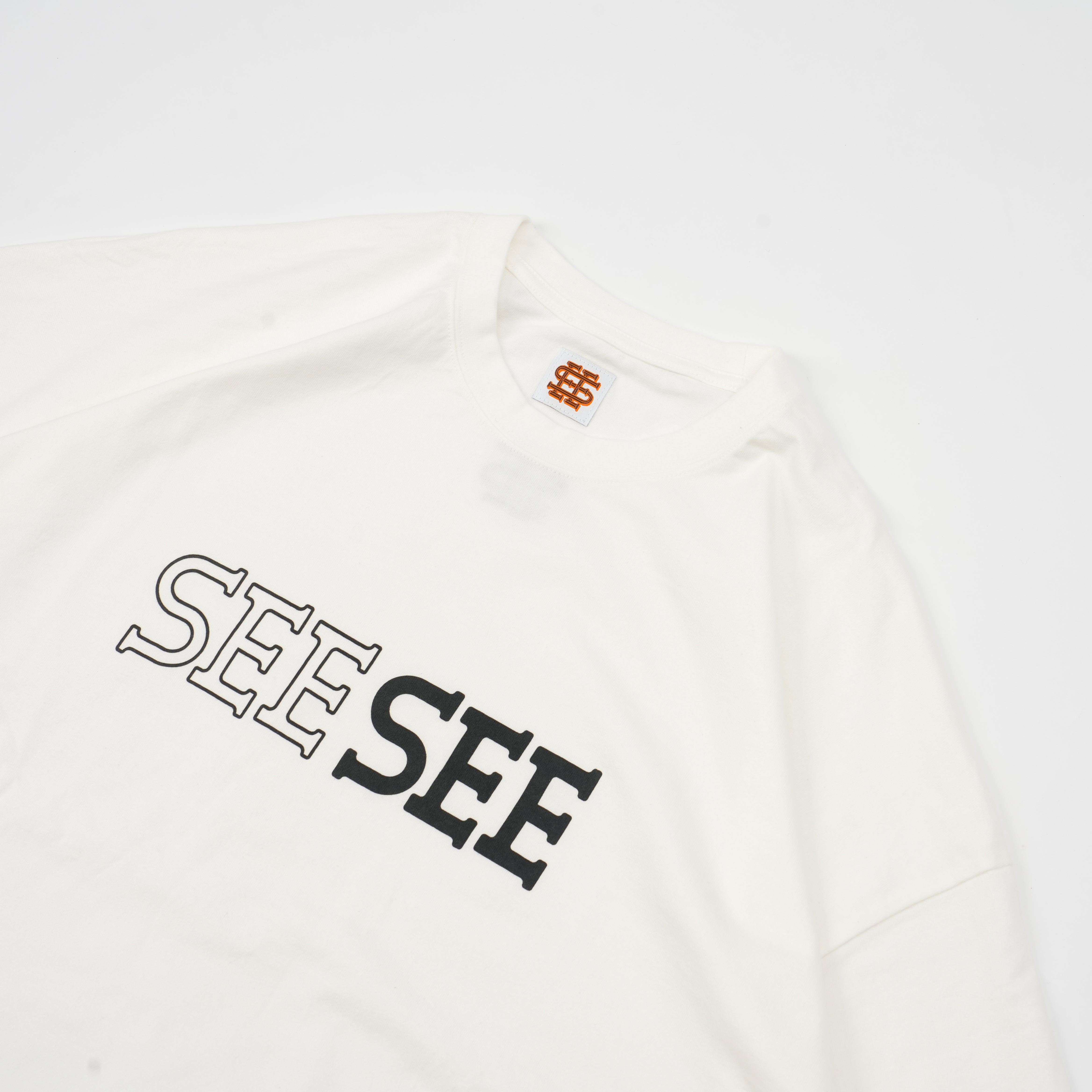 SEESEE URBS SUPER BIG FLAT TシャツA24563 11-2] SEE SEE SUPER BIG