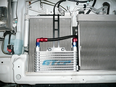 キャリイ（DA63T）4WD車にオイルクーラーキット装着～♪｜社長