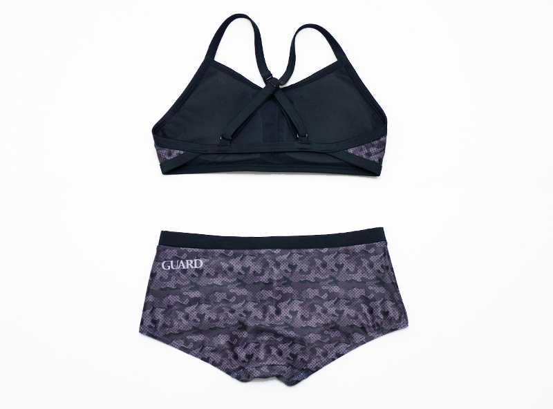 園田モデル (カモフラデザイン ) TYR (ティア) × GUARD 競泳 水着