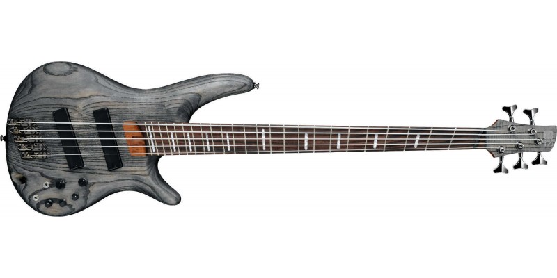 Ibanez SRFF805-BKS Black Stained 5 String UK - Guitar.co.uk