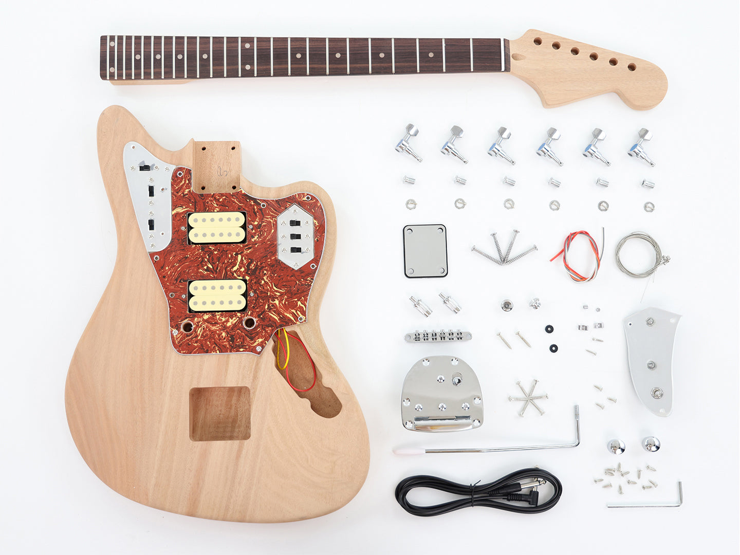 Fender フェンダー ジャガータイプ ギター自作セット DIY Modifying a