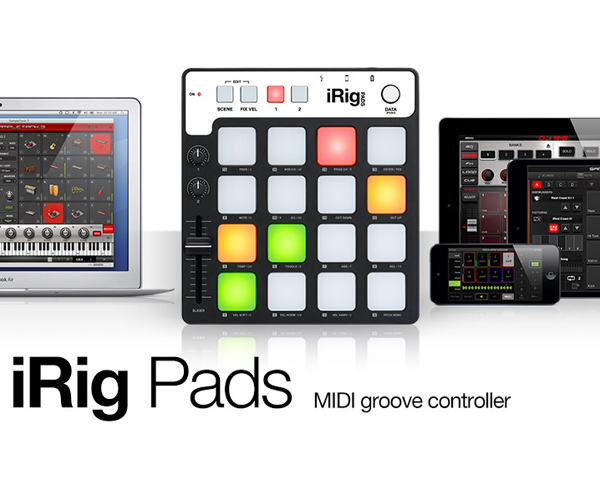 IK MultimediaiRig Pads 【MIDIコントローラー】【Webショップ限定