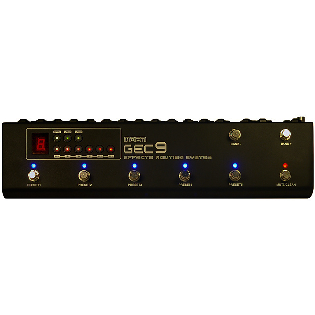 MoenGEC9 (2nd Edition) Guitar Effects Commander 【スイッチャー