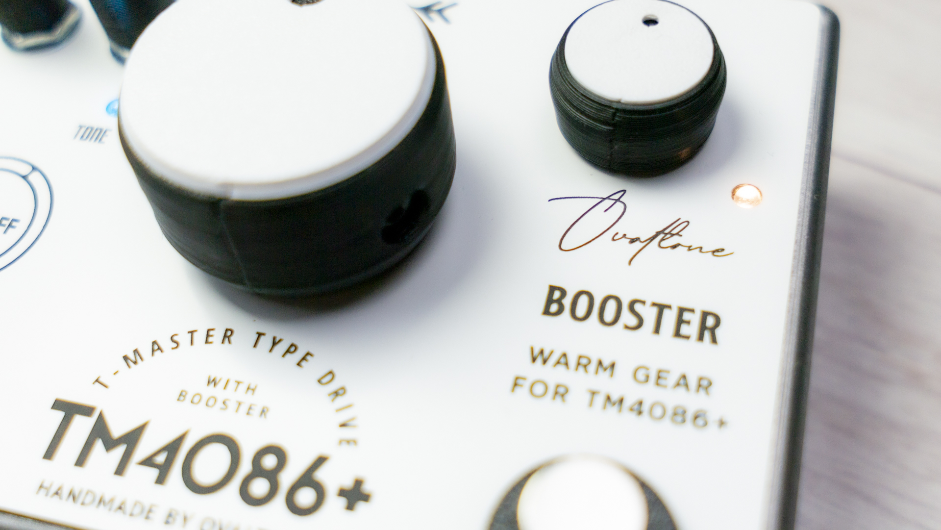 Oval tone TM4086+ ブースター ギターエフェクター