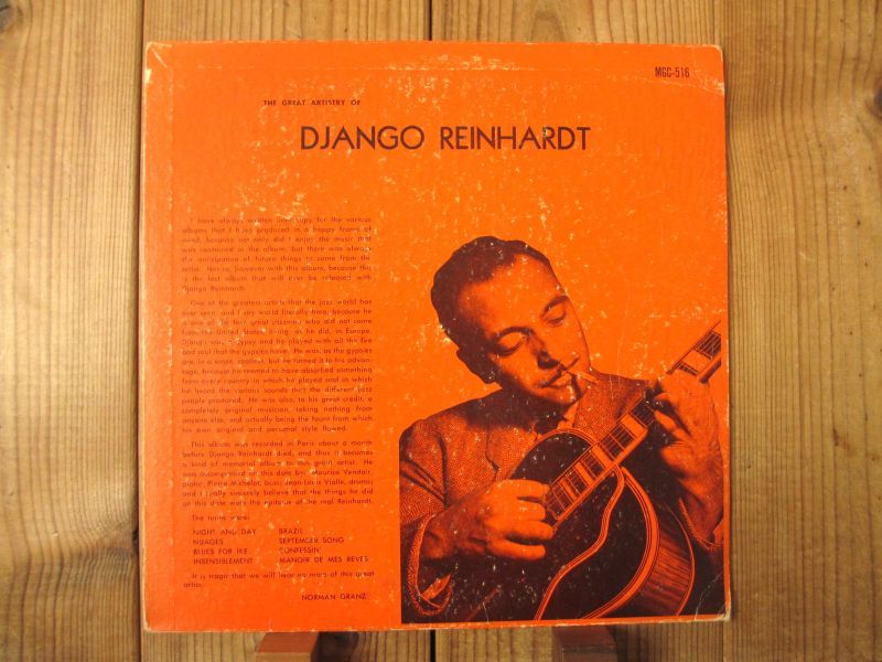 Django Reinhardt / The Great Artistry Of Django Reinhardt - Guitar