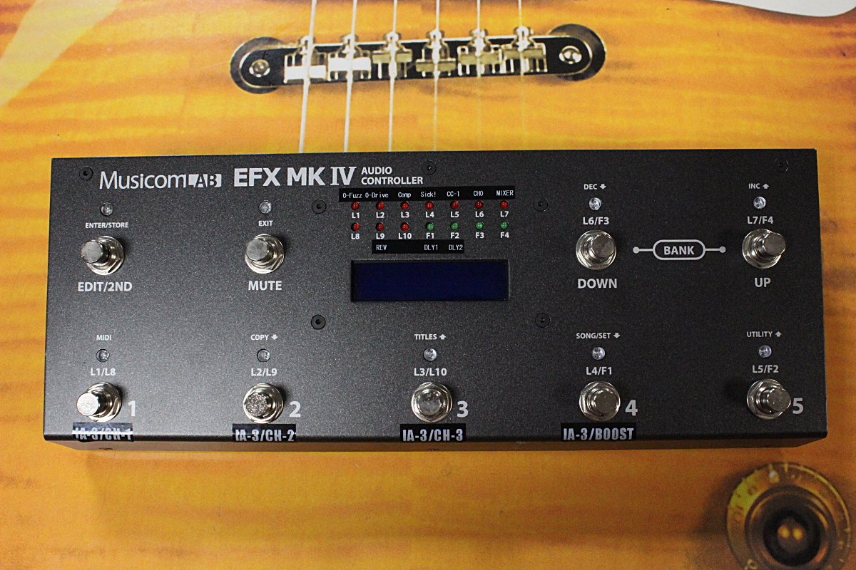 Musicom Lab EFX MKII スイッチャー Musicom Lab EFX MK II