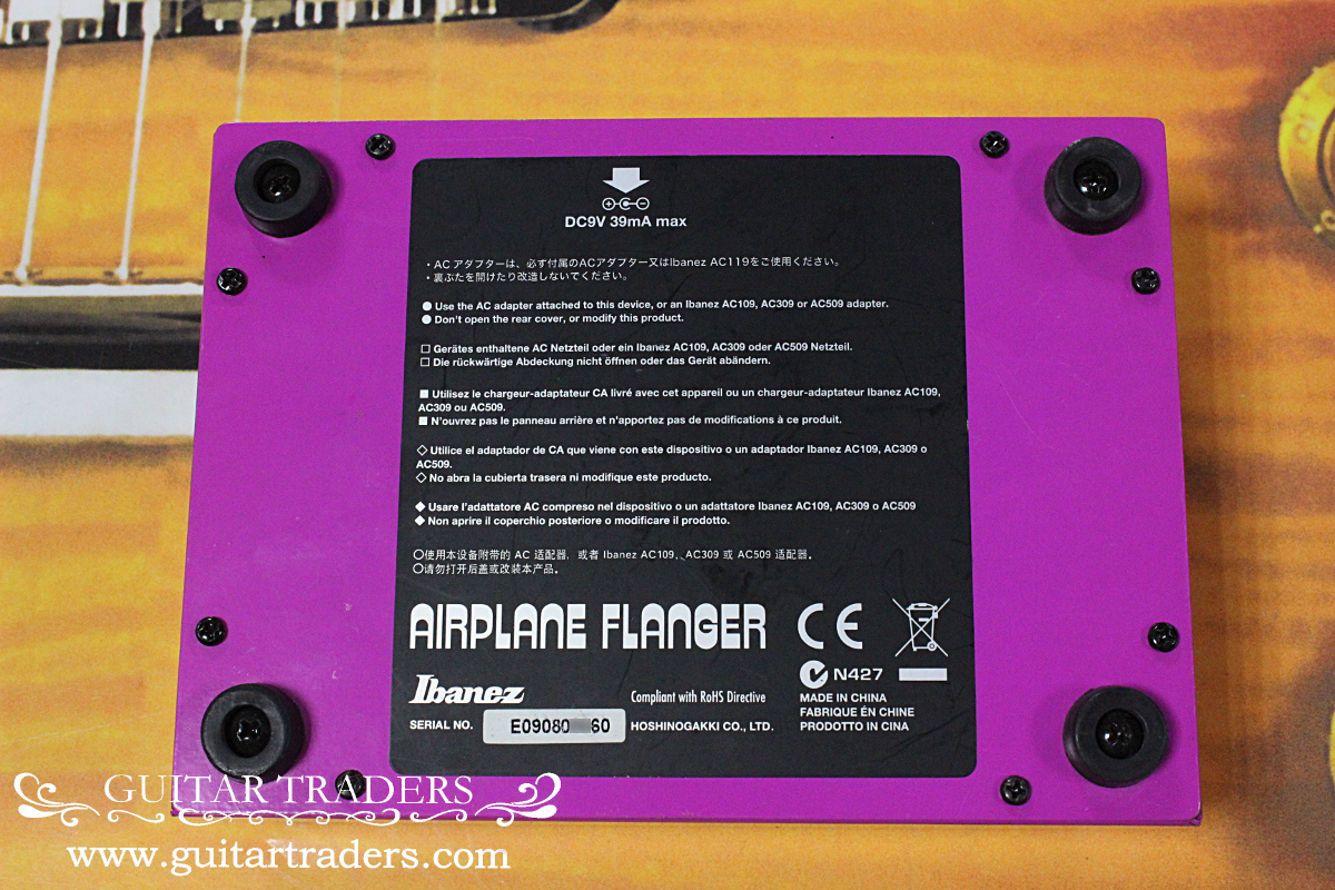 Ibanez Airplane ポールギルバートシグネチャーフランジャーAF-2