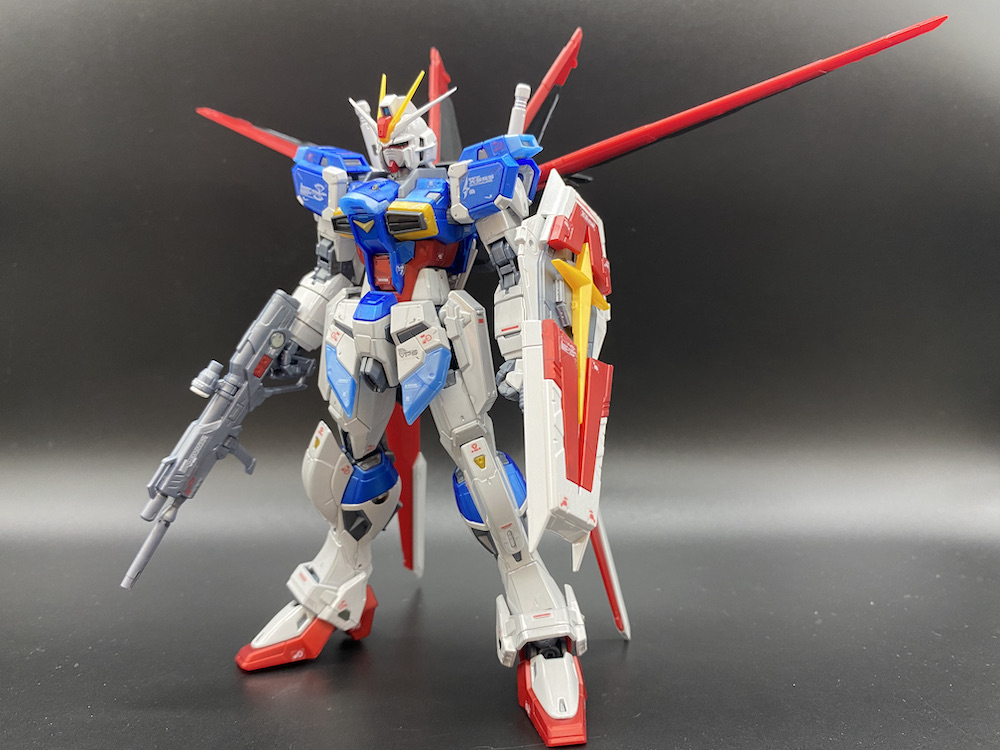 RG フォースインパルスガンダム デスティニーガンダム チタニウム
