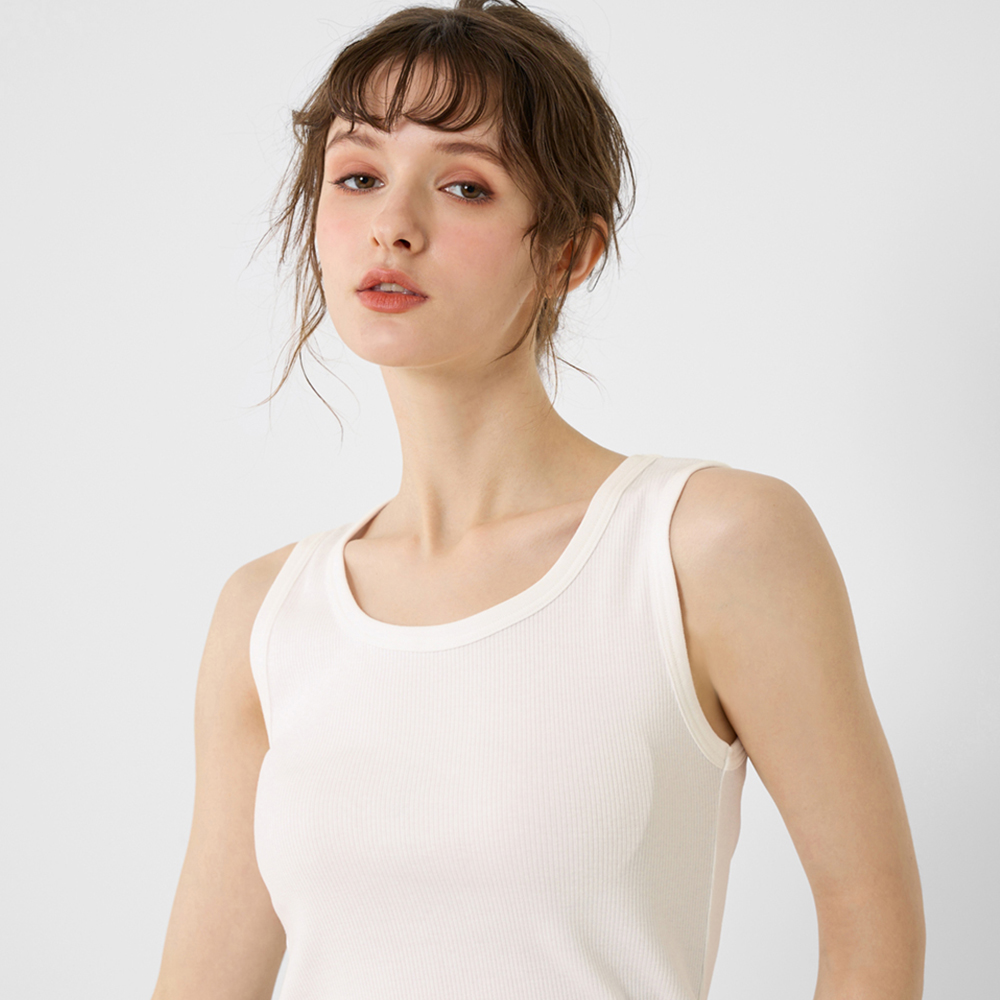 アンドゥムルメステール リブギャザータンクトップ 新品未使用