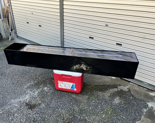 1800水槽用上部式濾過槽 - アジアアロワナ・アクリル水槽・淡水エイを