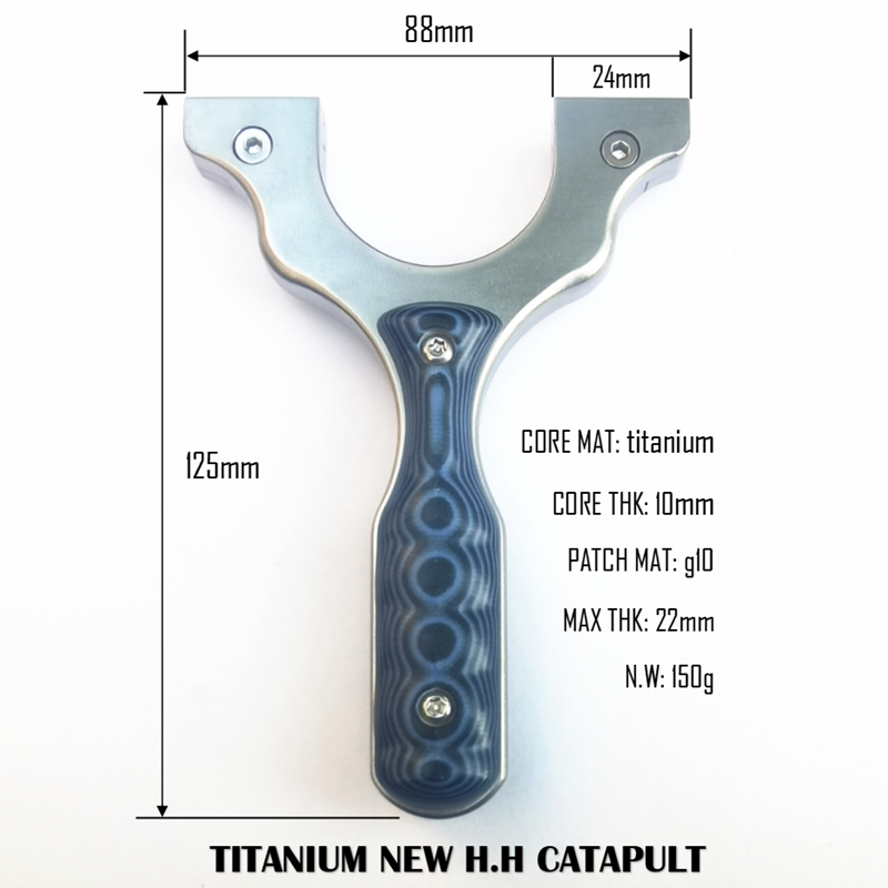 TITANIUM NEW H.H CATAPULT-GZK SLINGSHOT STORE