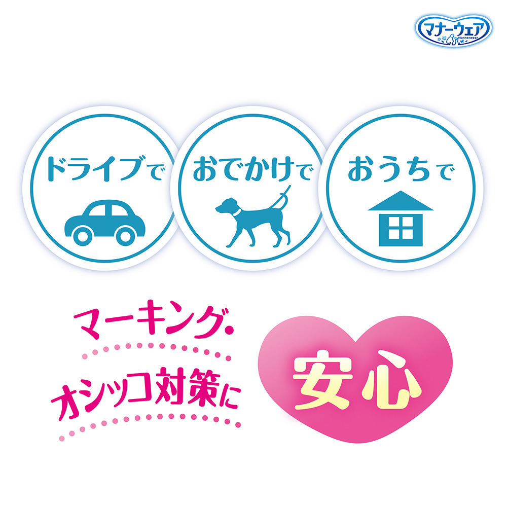 マナーウェア 男の子用 SSS 青チェック・紺チェック52枚｜ユニ