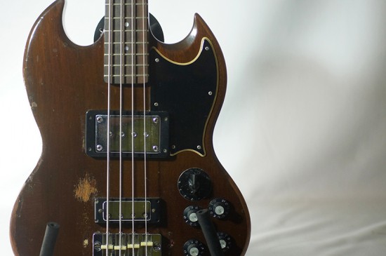 gibson eb-3 sgベース ビンテージ ソフトケース 中古品 1969, 1970