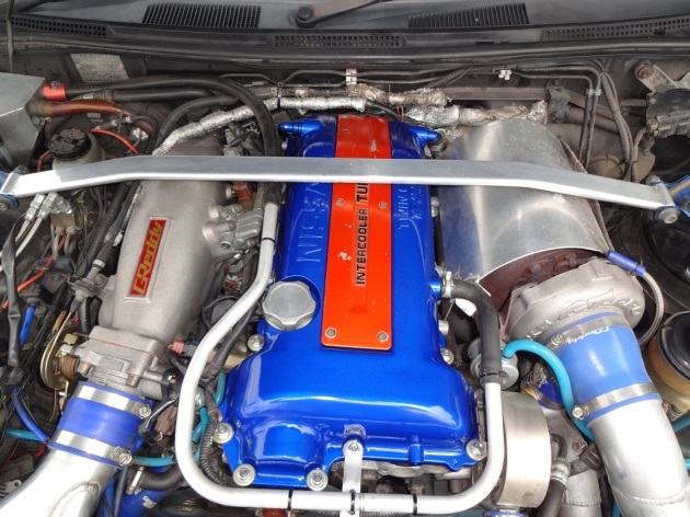 シルビア S14 SR20DET ヘッド載せ替え完成 (#^_^#)｜車のチューニング