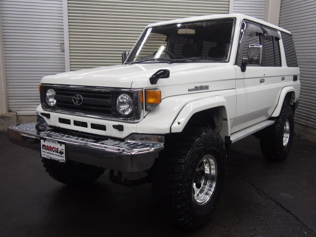 H8年式 ランクル77 ZX リフトアップスタイル！ 迫力のマッドタイヤと