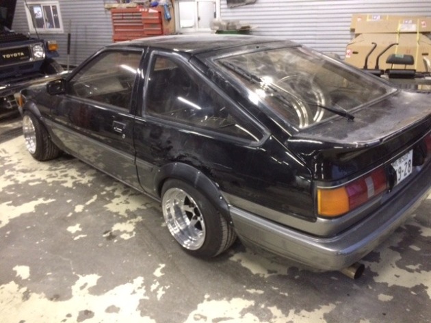 AE86オーバーフェンダー取り付け｜｜ランドクルーザー（ランクル