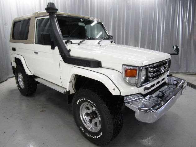 ランクル74FRPトップ後期型ZX1ナンバーリフトアップ車両！本州