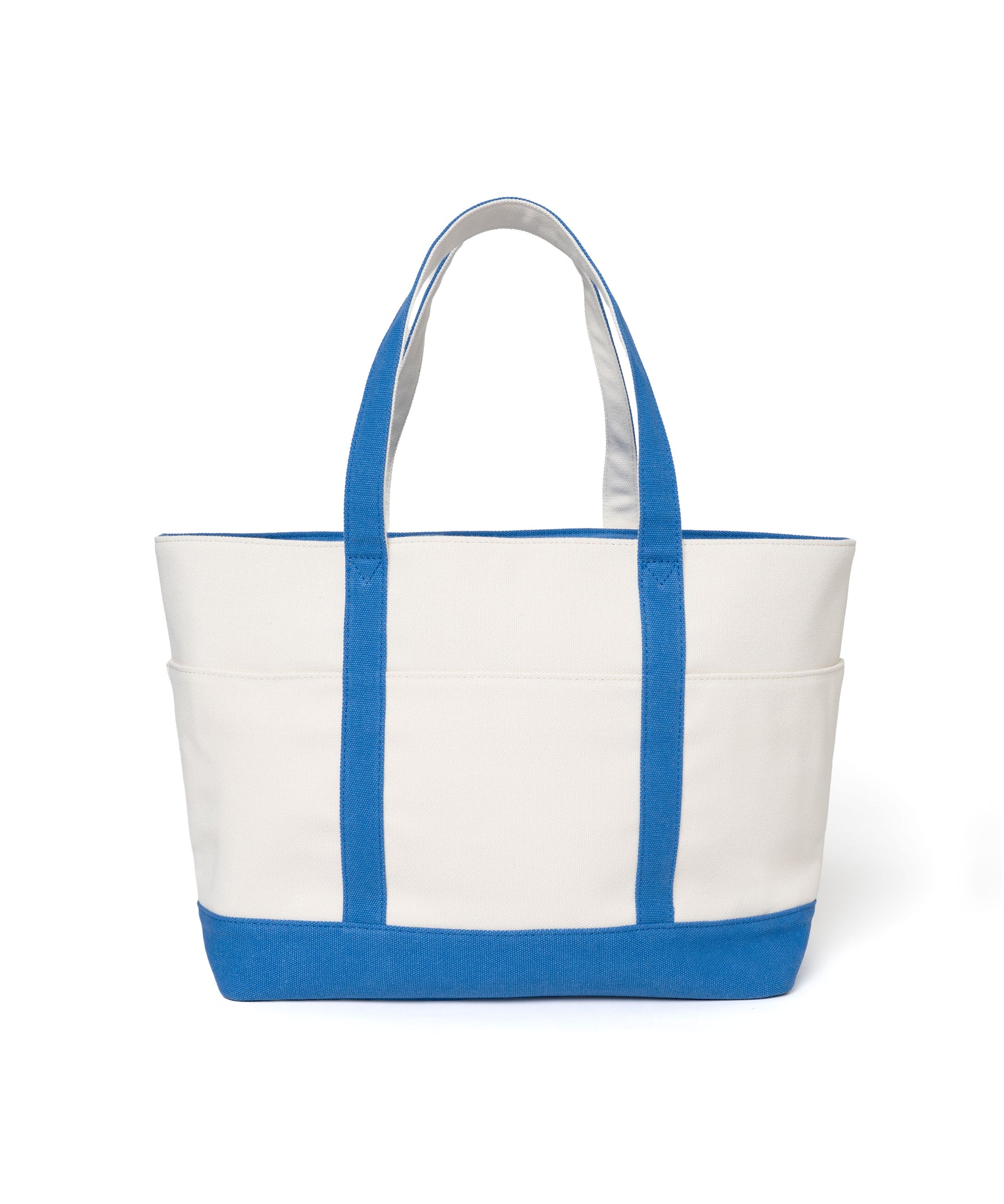 446-DOUBLE FOUR SIX-Fastener Tote Bag Atae Blue – 446 - DOUBLE