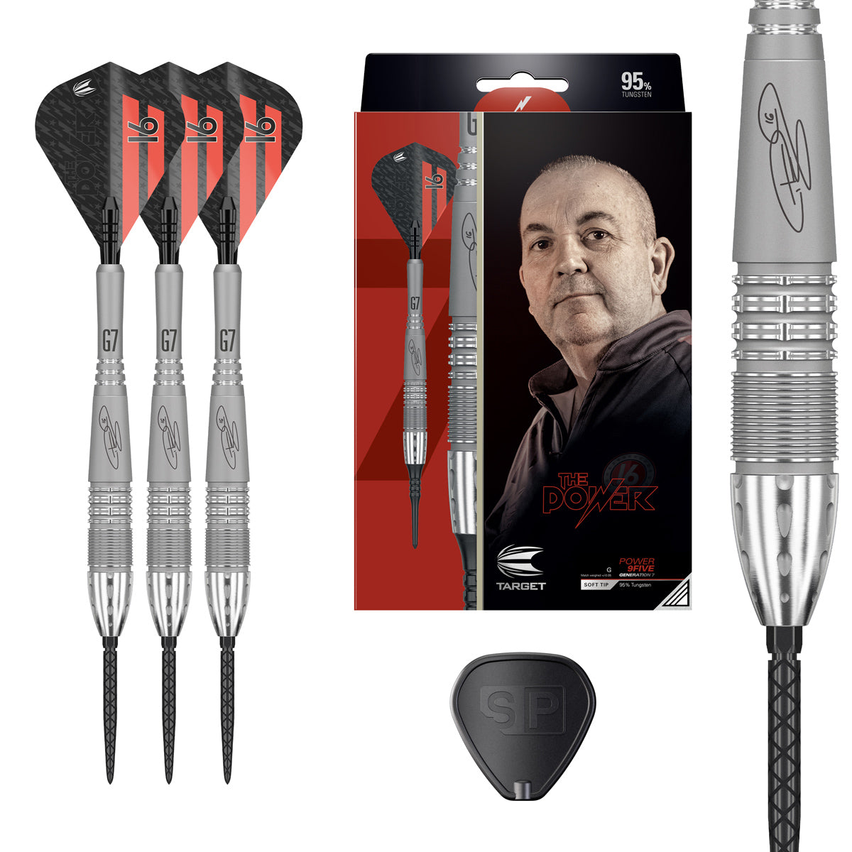Soft Tip Darts Professional Phil Taylor Power 9Five G2 Soft Tip