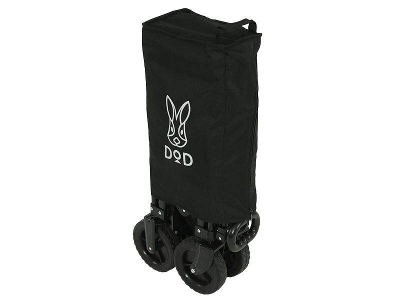 フォールディングキャリーワゴン（ブラック） C2-46-BK - DOD