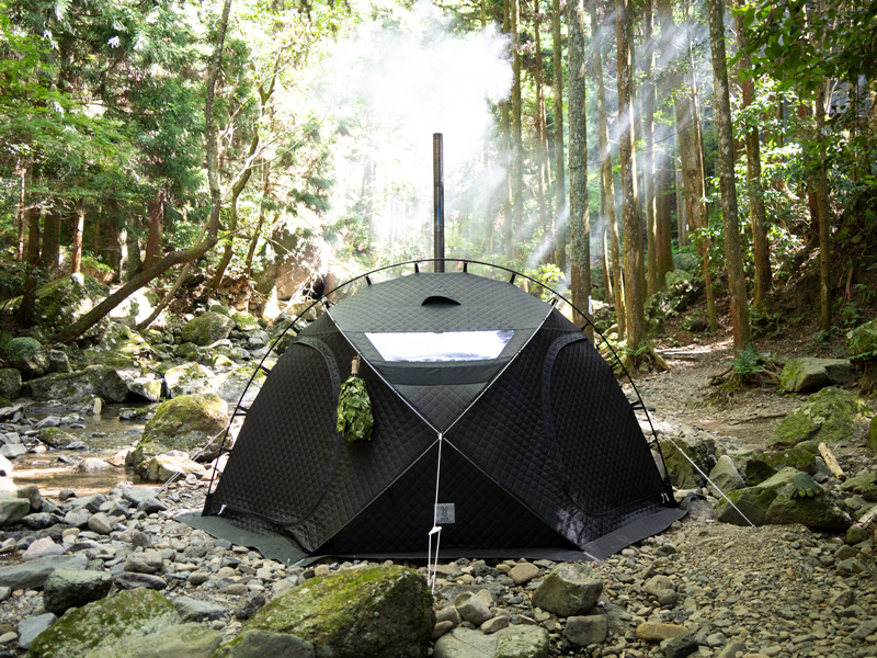 テントサウナセット ウササウナナウ SS4-066-BK - DOD（ディーオー