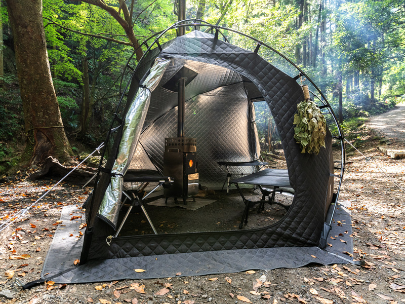 テントサウナセット ウササウナナウ SS4-066-BK - DOD（ディーオー