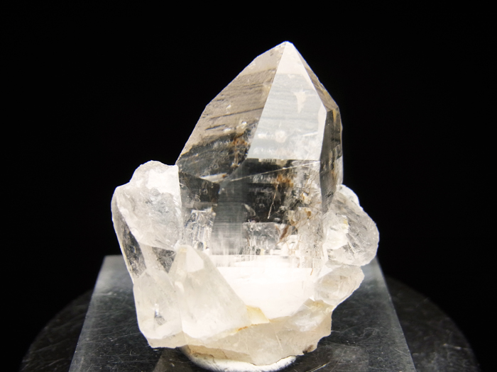 山梨県竹森産 水晶＆苦土電気石 (Quartz & Dravite / Japan) - 鉱物