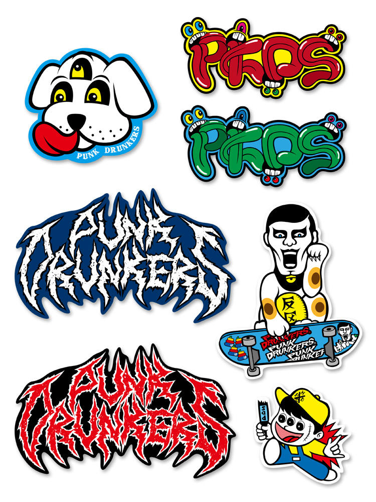 パンクドランカーズ PUNK DRUNKERS あいつポスター 第1弾 額縁付