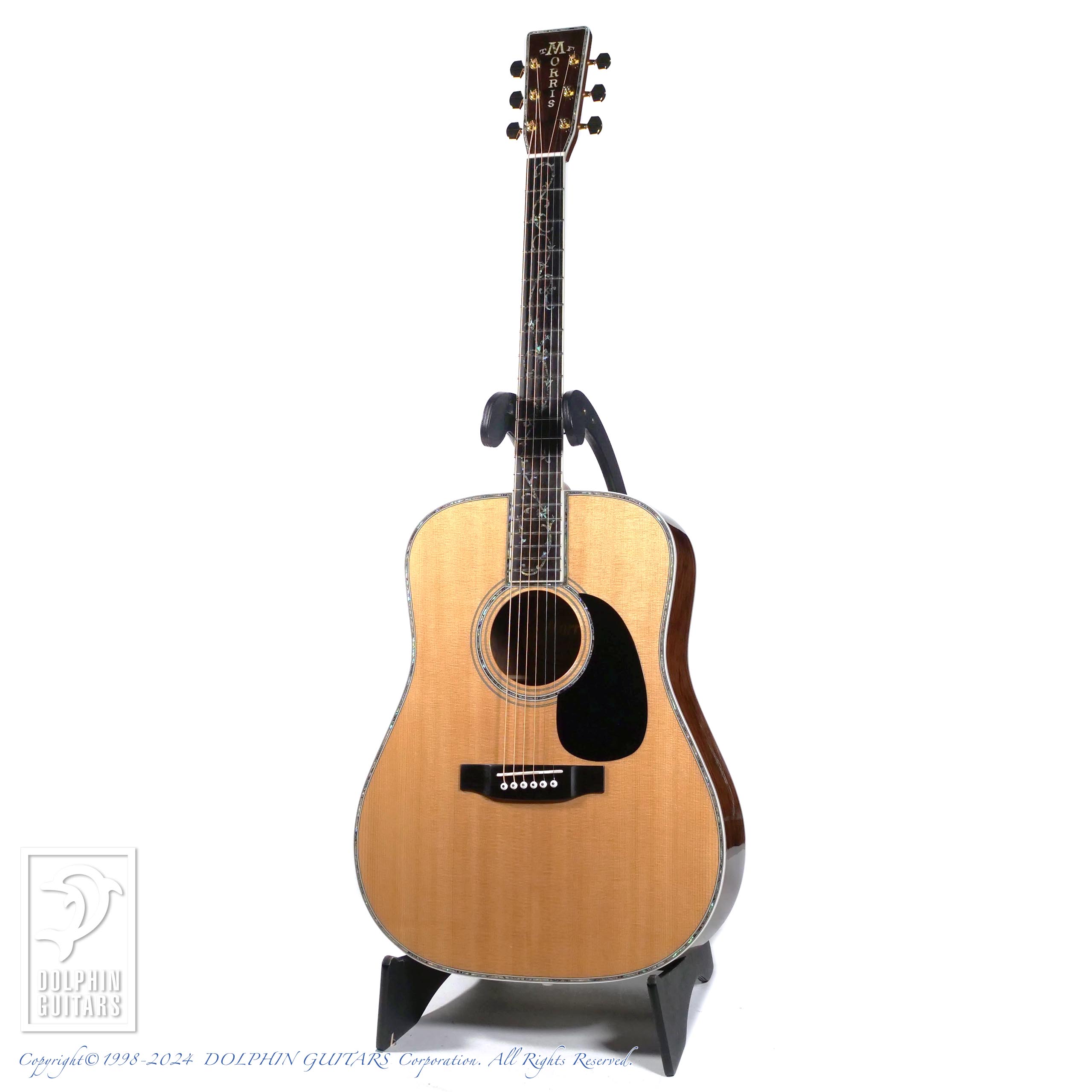 ギター Md525s Morris MORRIS MD-525S 縦ロゴ ハカランダ