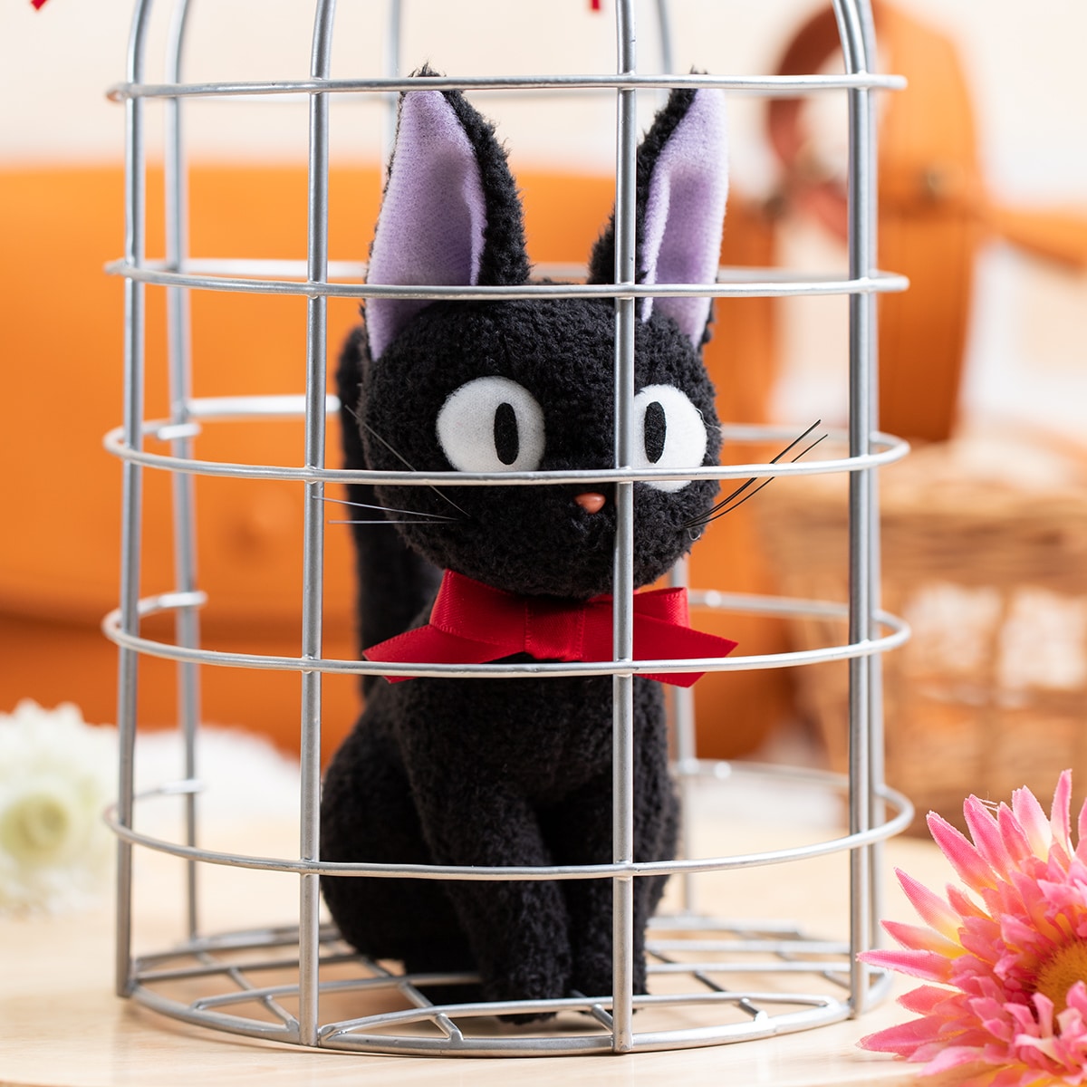 希少 ぬいぐるみ 超特大 ジブリ 魔女の宅急便 ジジ レトロ BIG 100cm