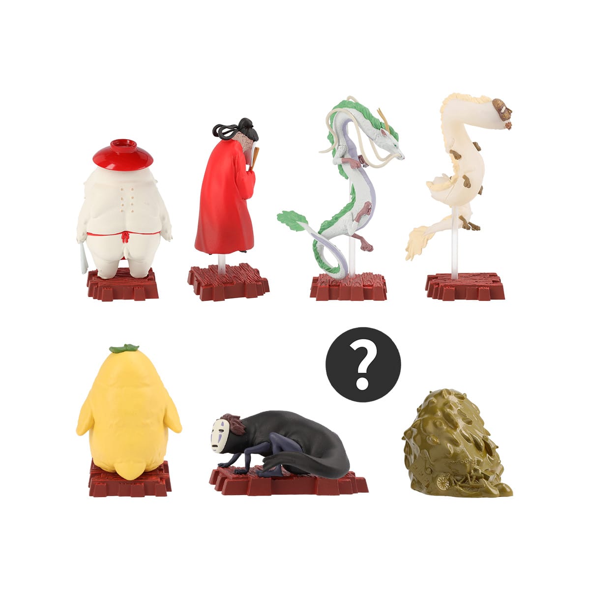 千と千尋の神隠し ポーズがいっぱいコレクションDX 神様いっぱいセット