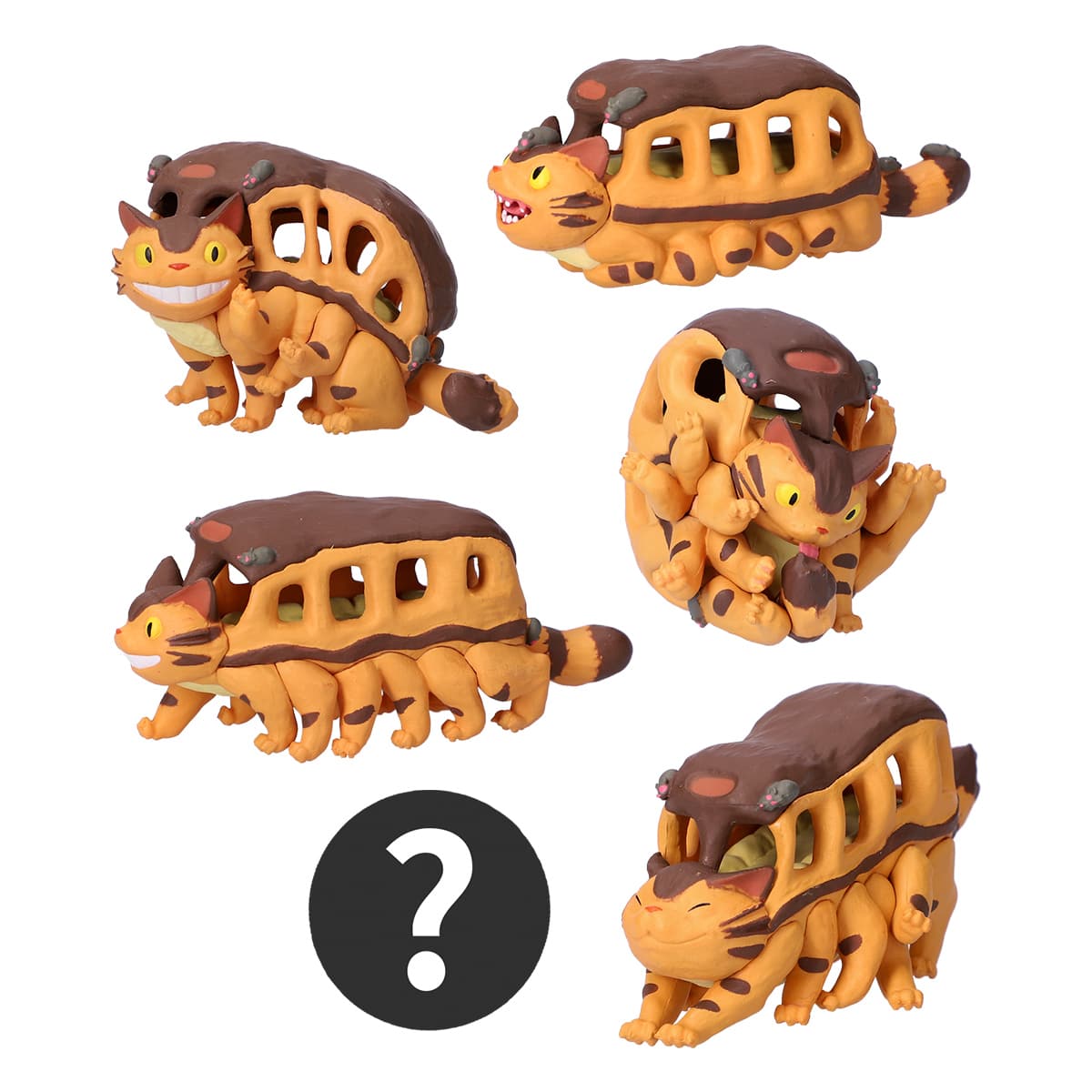 ネコバスコレクション 全6種類 ジブリ ポーズがいっぱいコレクション