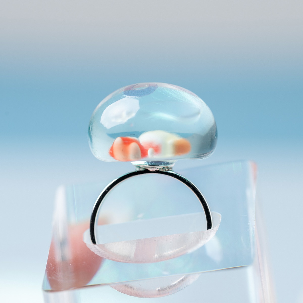 ジブリパーク限定 ポニョのクラゲ リング HARIO ジブリパーク限定