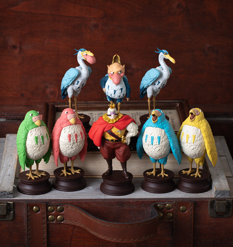 完売品】ジブリ 土笛 インコマン 君たちはどう生きるか 4セット 完売品