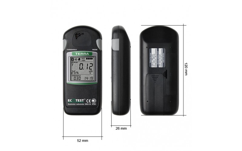 TERRA Dosimeter (Radiation Detector with Bluetooth)