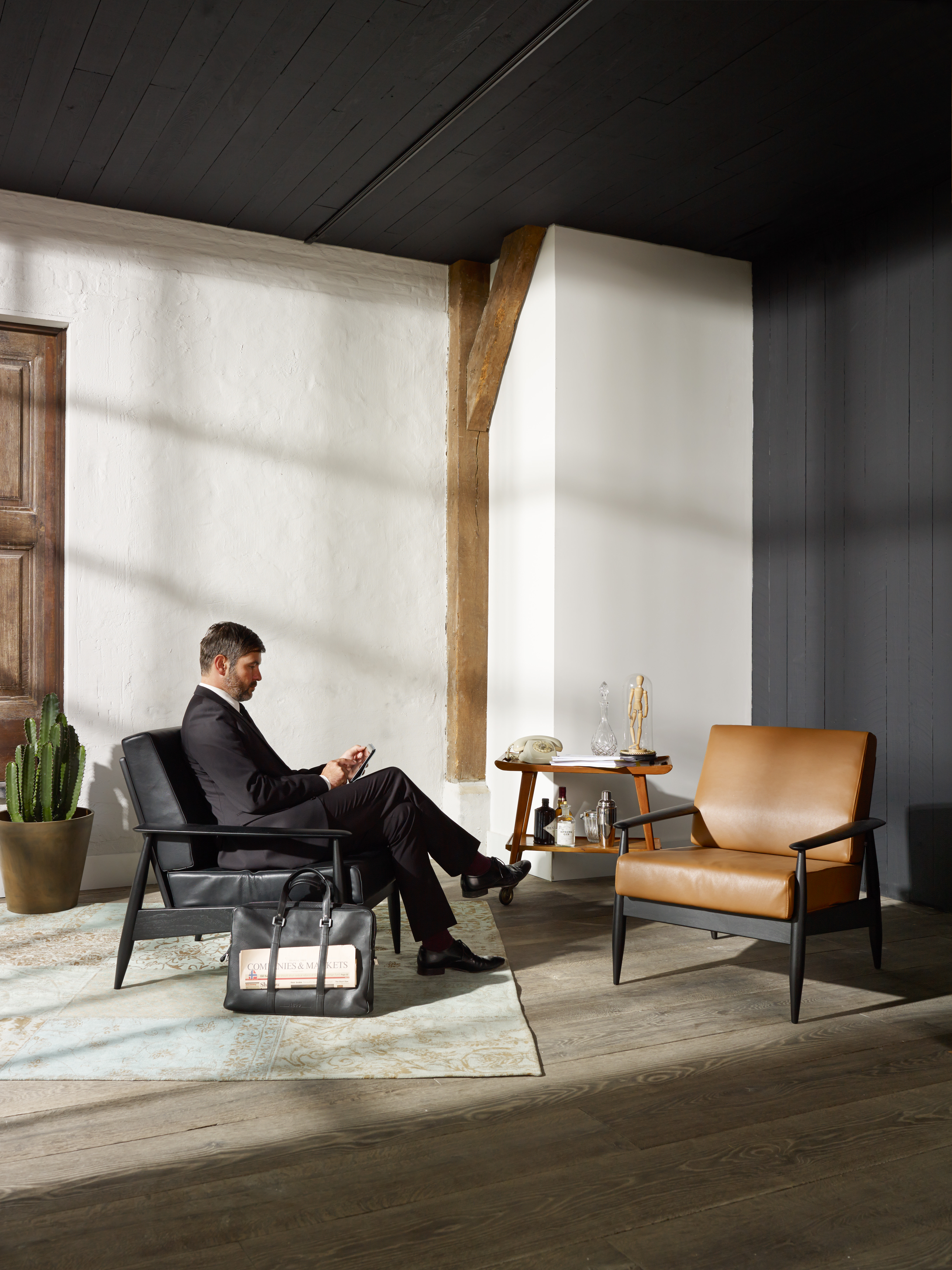 BuzziNordic ST100, Nordic inspired lounge chair | BuzziSpace