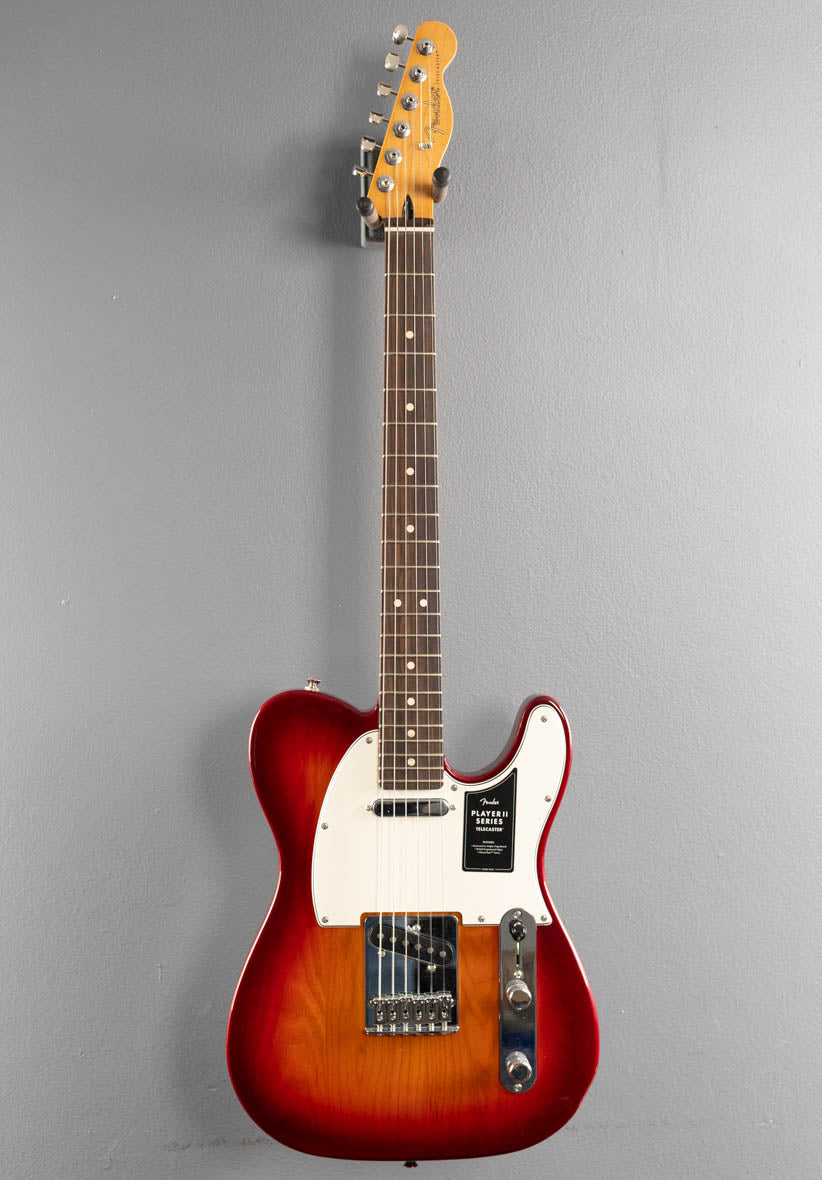 Player II Telecaster - Aged Cherry Burst w/Rosewood – Dave's