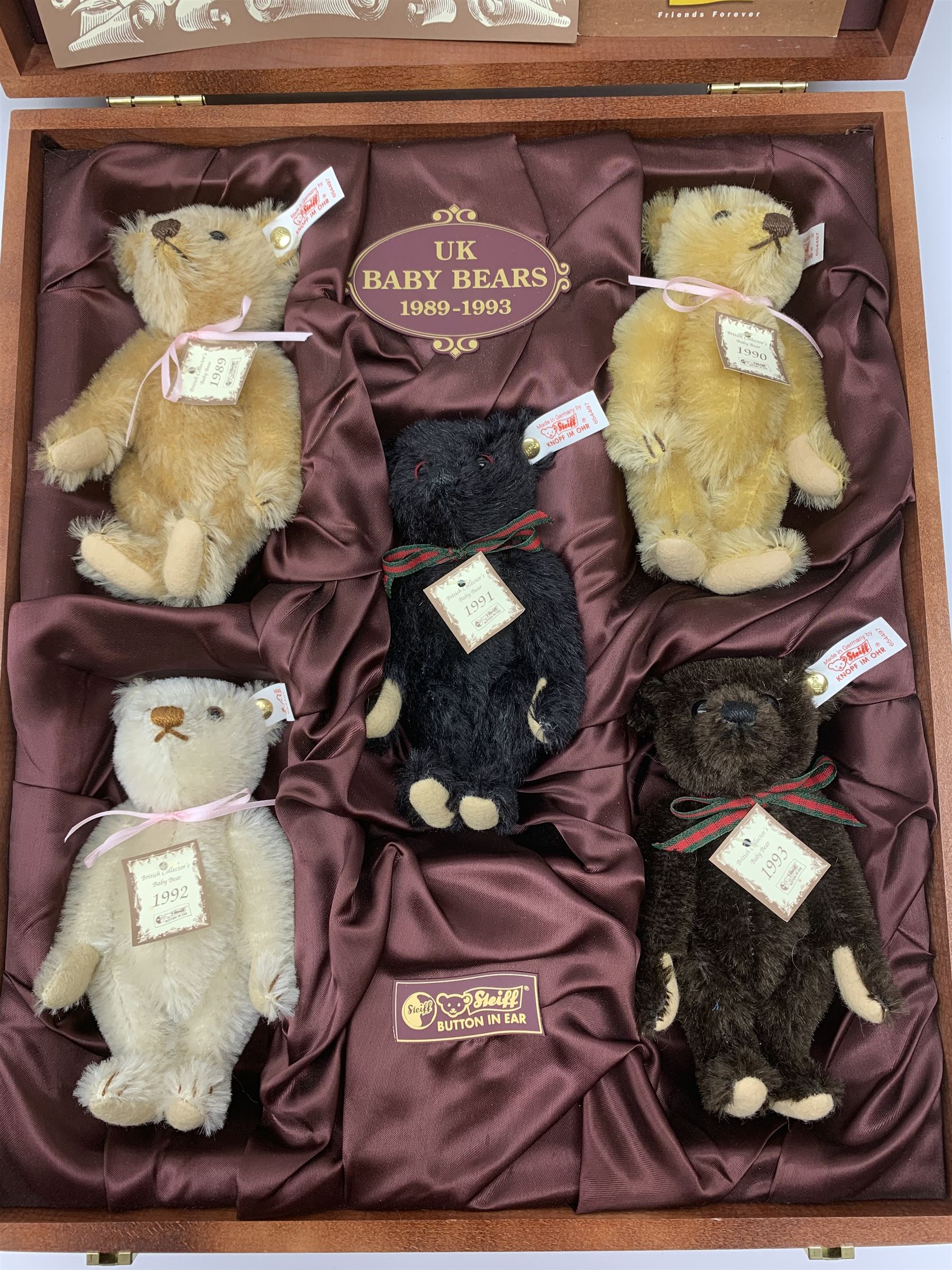 底値 シュタイフ JAPAN BABY BEAR SET 1994ー1998 JAPAN BABY BEA SET