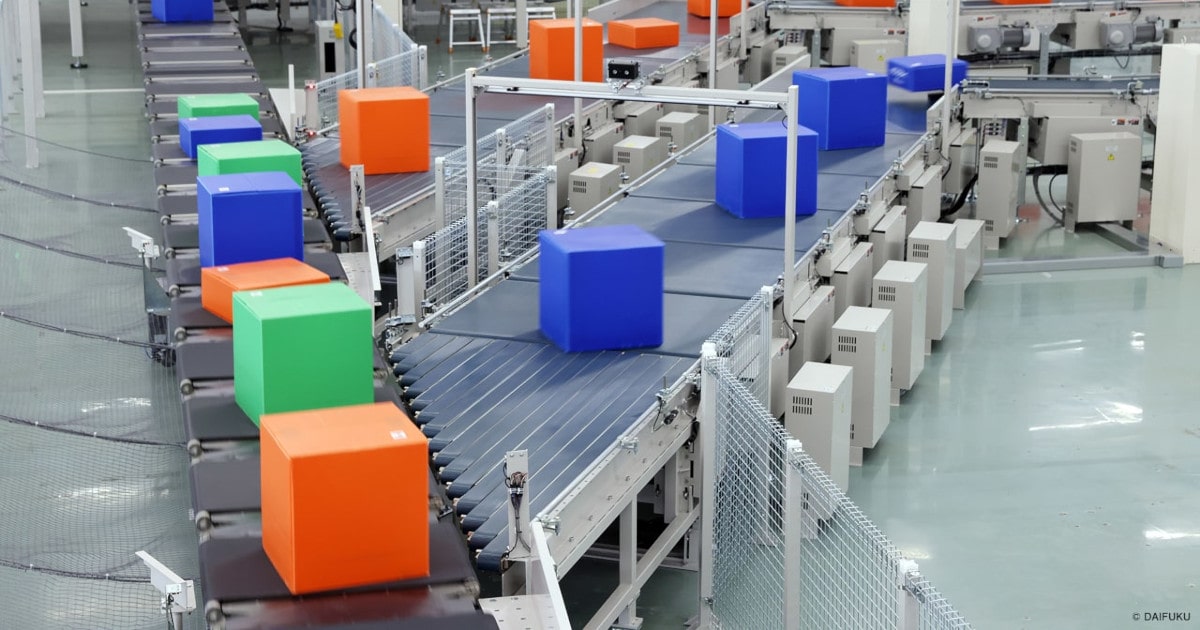 クロスベルトソーター | ソーター・仕分けシステム | 製品