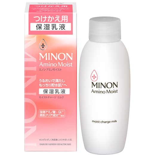 ミノン アミノモイスト モイストチャージ ミルク｜第一三共ヘルスケア