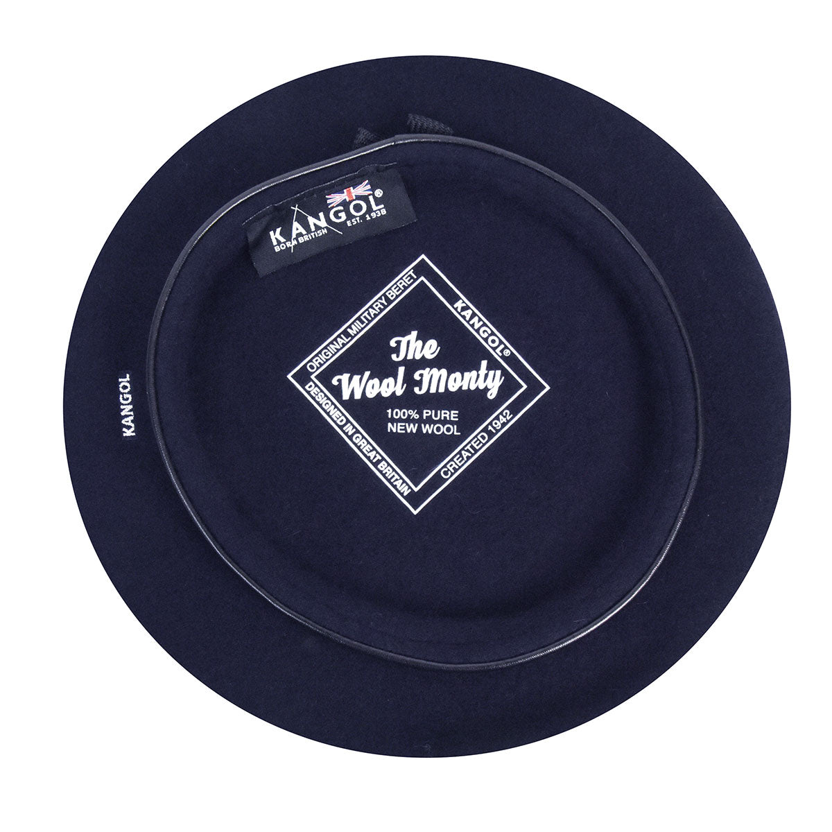 Kangol Monty Wool Beret Hat | DAPPERFAM
