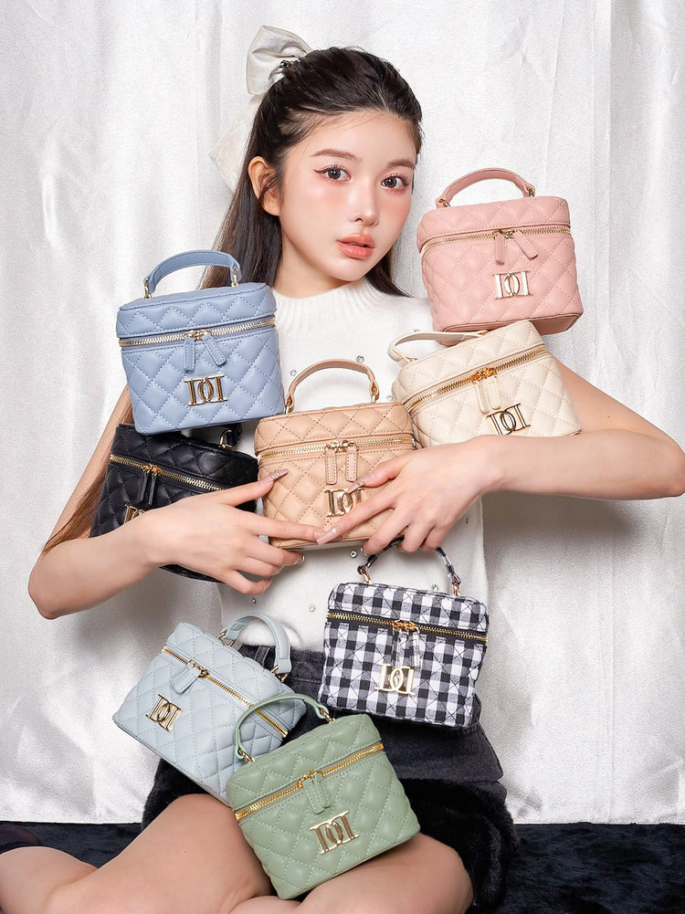 Darich キルティングスクエアミニバッグ IVO