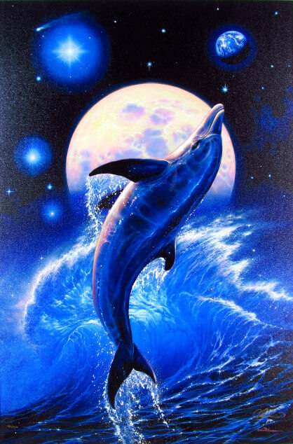 クリスチャン・リース・ラッセン 『レインボーシー』20/200直筆サイン