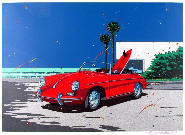 鈴木英人 ポルシェ356Bロードスター