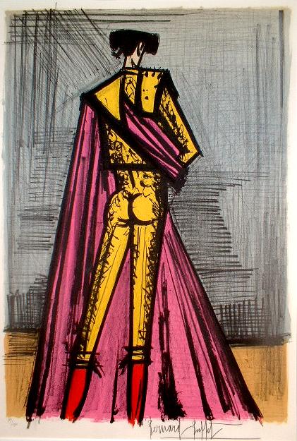 ベルナール ビュッフェ 闘牛士（トレロシリーズ）