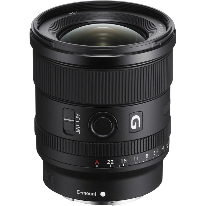 Sony FE 20mm f/1.8 G: Lente Grande-Angular Premium para Full-Frame