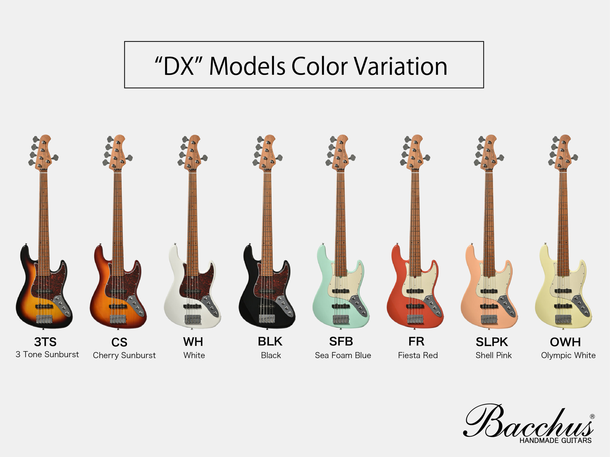 Bacchus YJM-550R-PJ WH エレキベース Bacchus YJM-550R-PJ WH エレキ