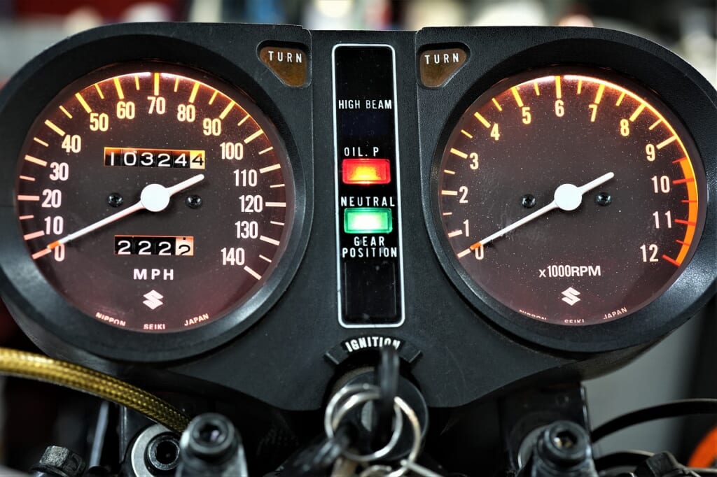 GS750 メーター Yahoo!オークション - 当時物 純正 SUZUKI GS750
