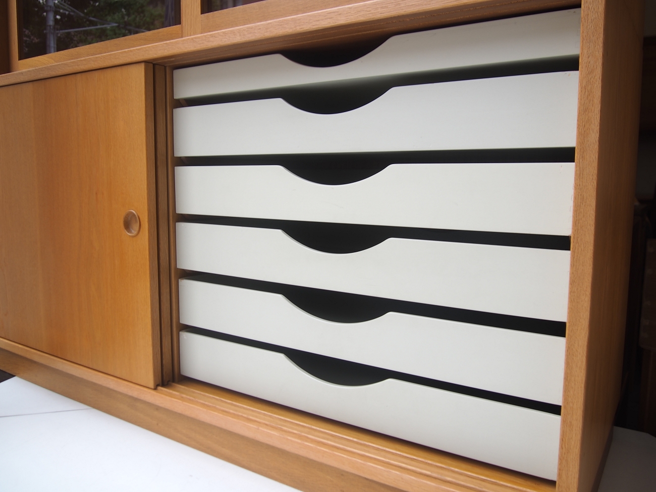 Borge Mogensen glass cabinet ビンテージ北欧家具 ボーエ